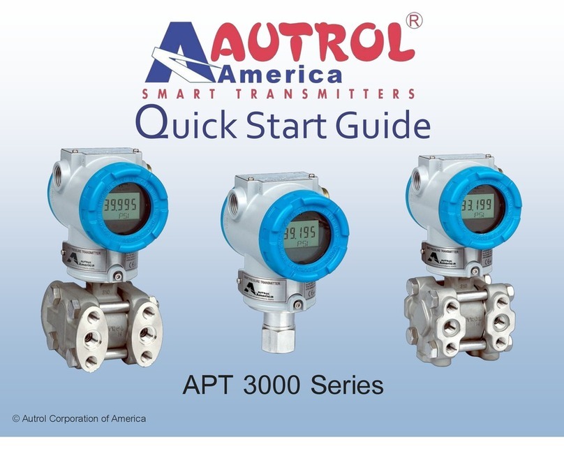 Autrol APT 3000 Series quick start guide