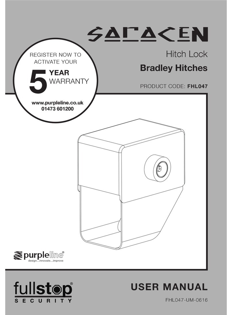 Purpleline FullStop Saracen Bradley FHL047 user manual