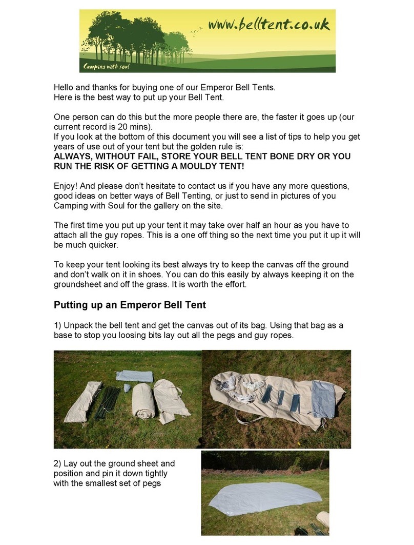 Bell Tent Emperor manual
