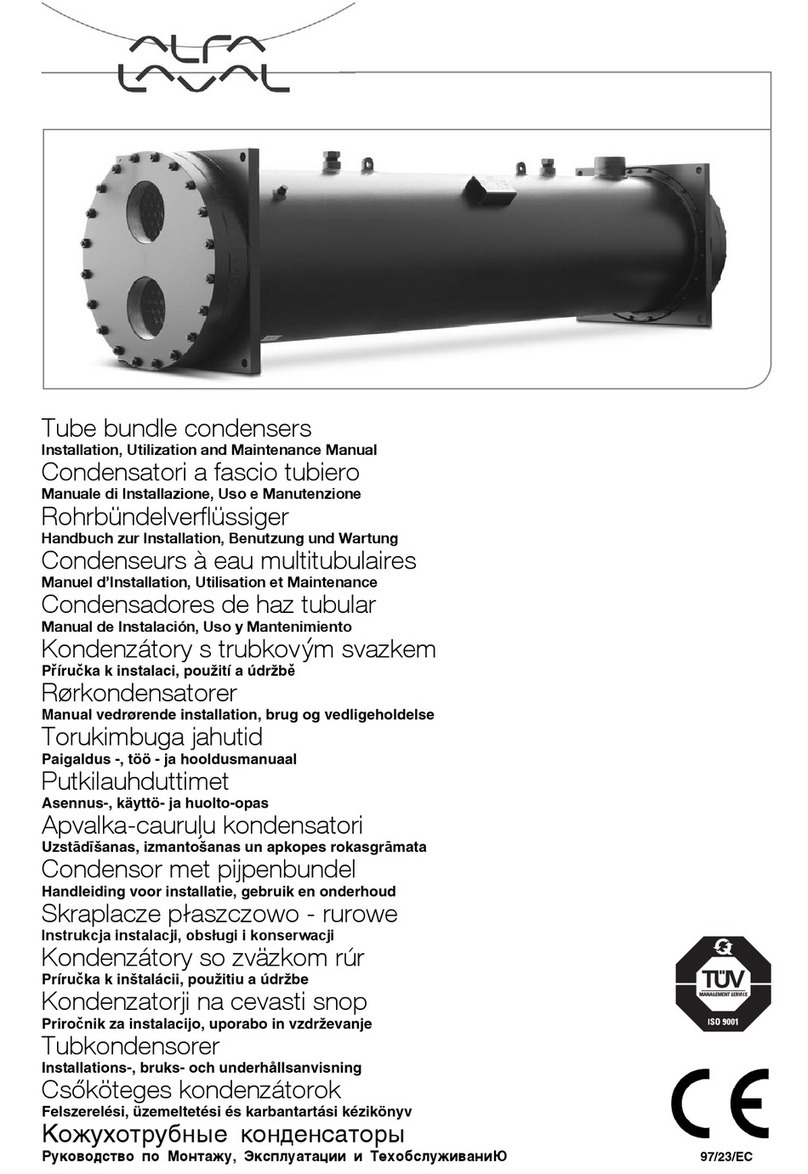 Alfalaval CDEW Series Installation, Utilization and Maintenance Manual