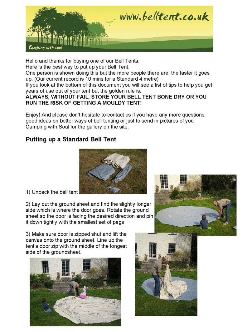 Bell Tent Standard manual