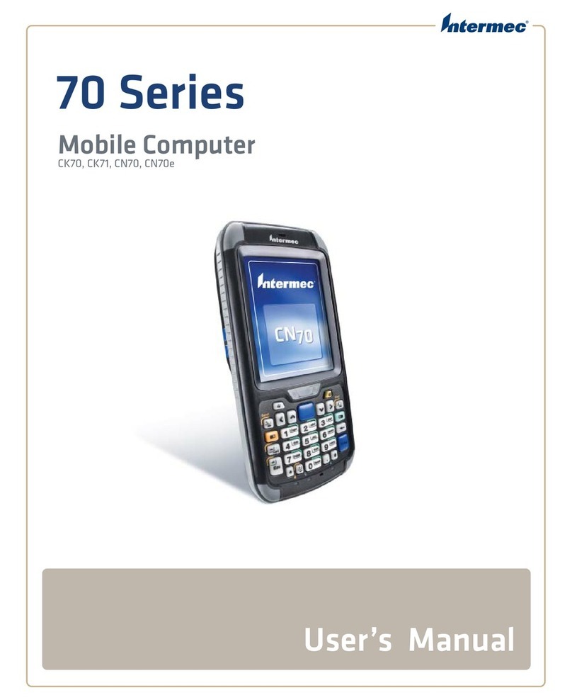 Intermec CK70 RFID User manual Intermec CK70 RFID User manual