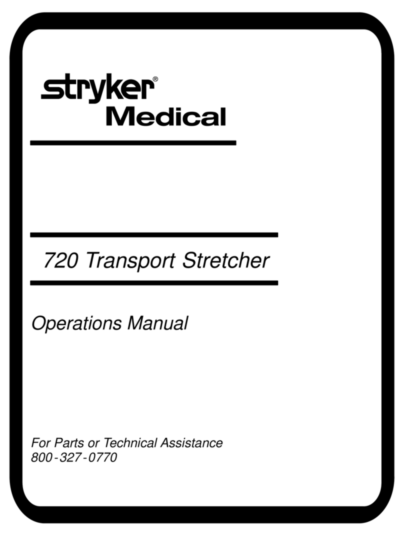 Stryker Medical 720 Operation manual