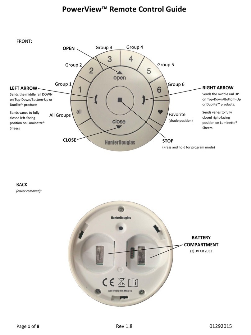 HunterDouglas PowerView Guide
