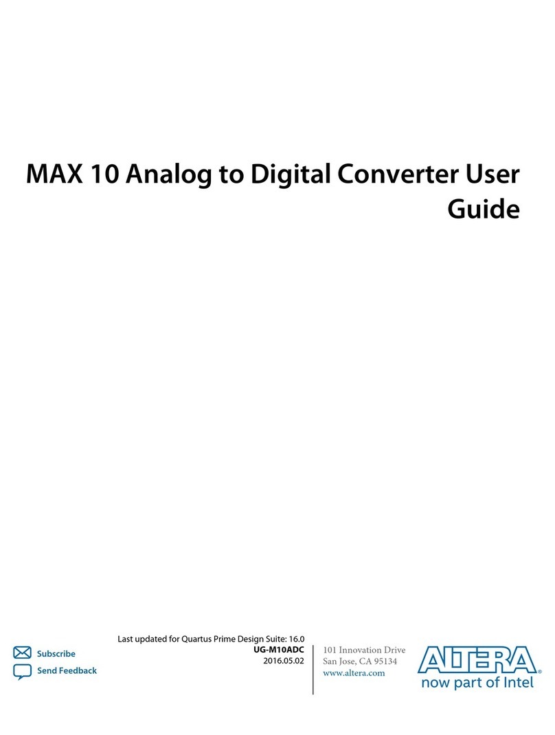 Altera MAX 10 user guide