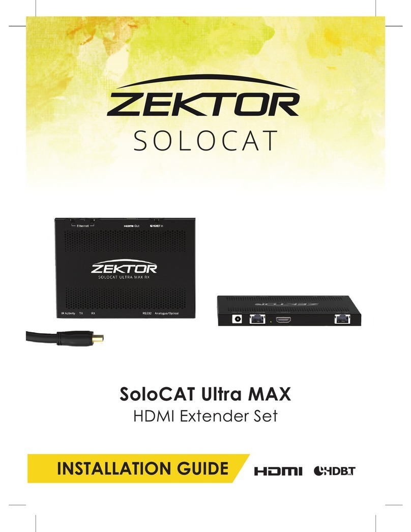 Zektor SoloCAT Ultra MAX installation guide