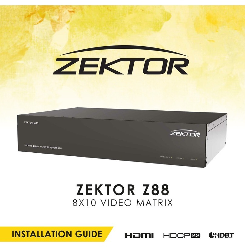 Zektor Z88 User manual