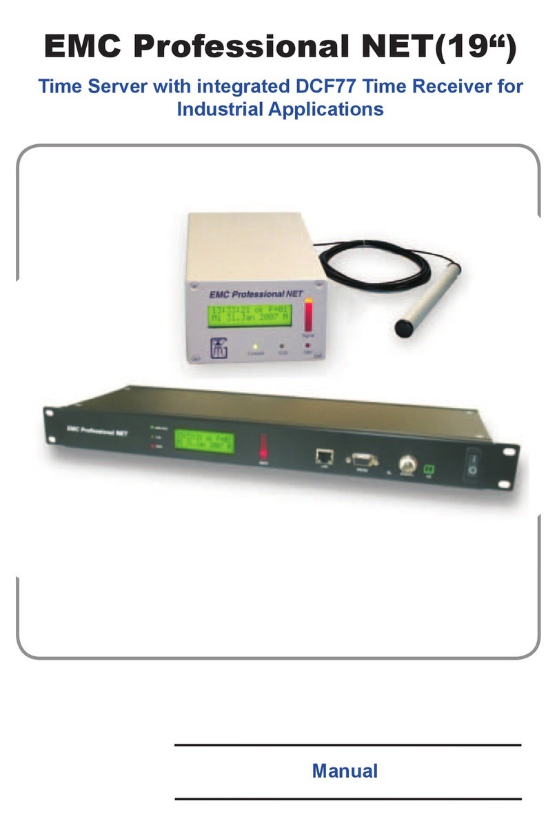 Gude EMC Professional NET 19 inch User manual