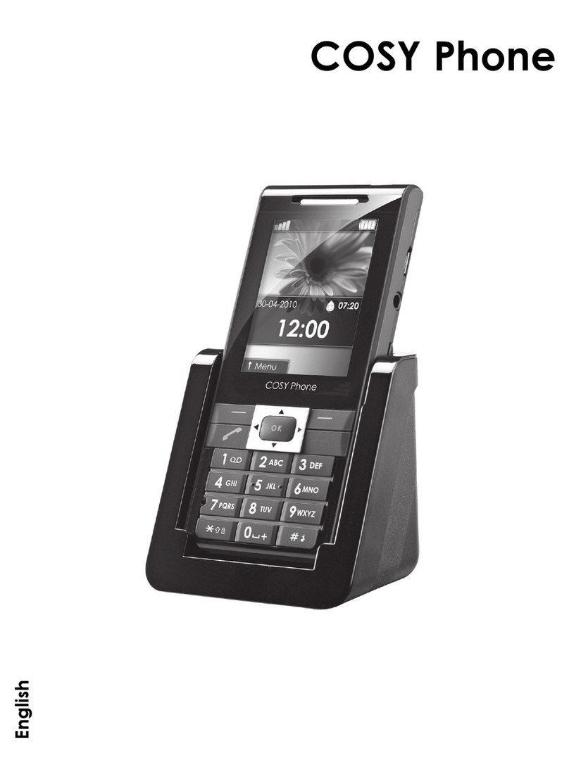 Sagem COSY Phone User manual