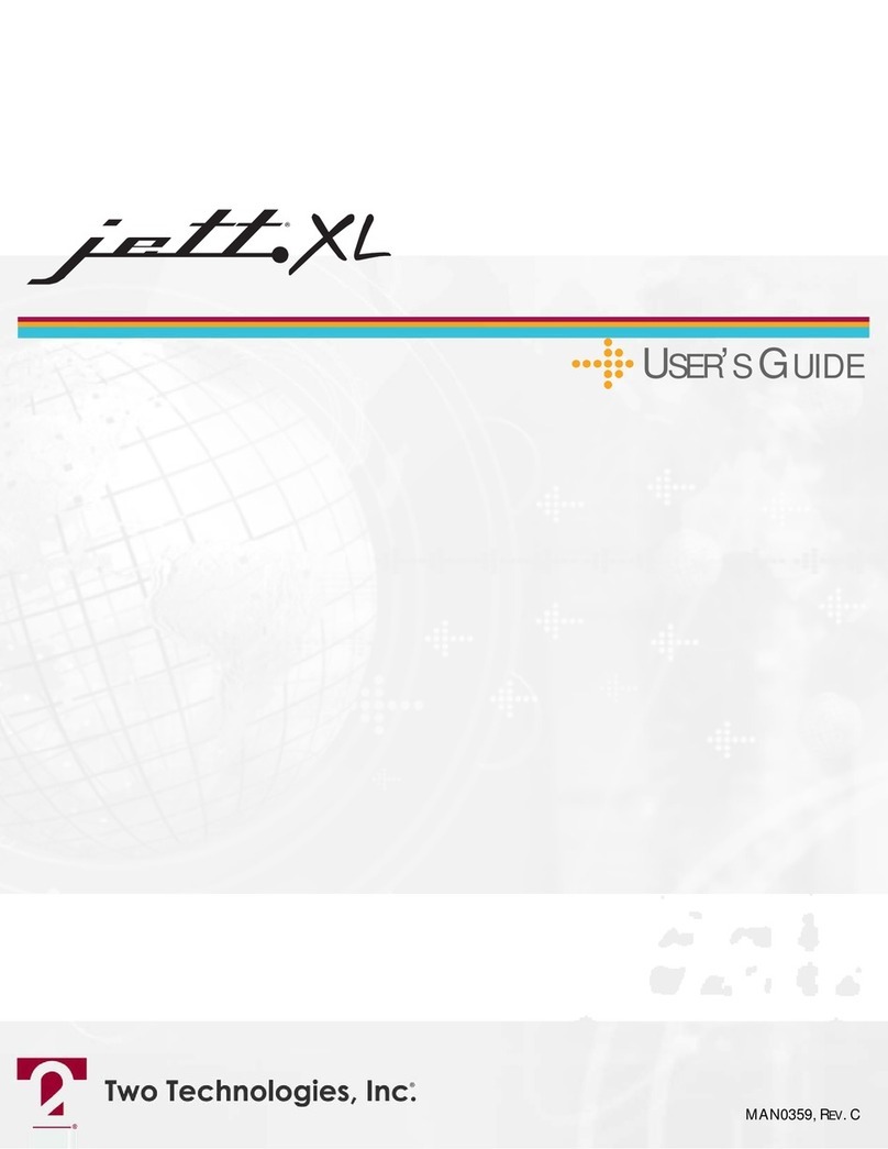 Two Technologies JETT XL User manual