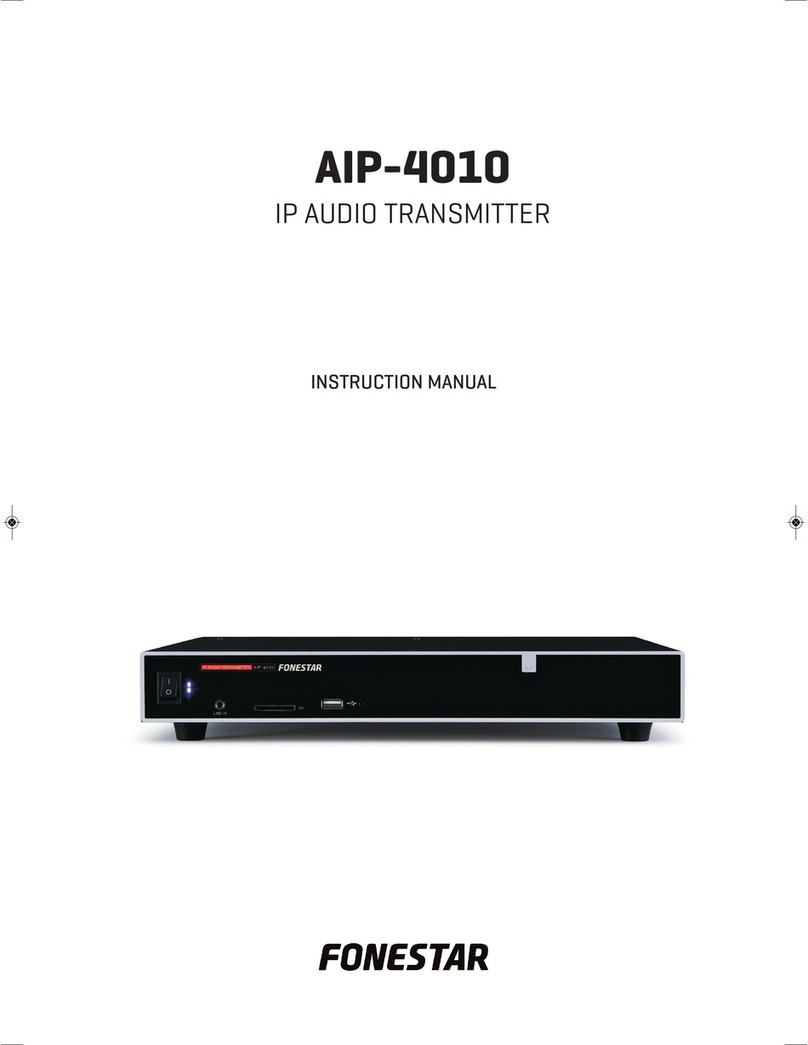 FONESTAR AIP-4010 instruction manual