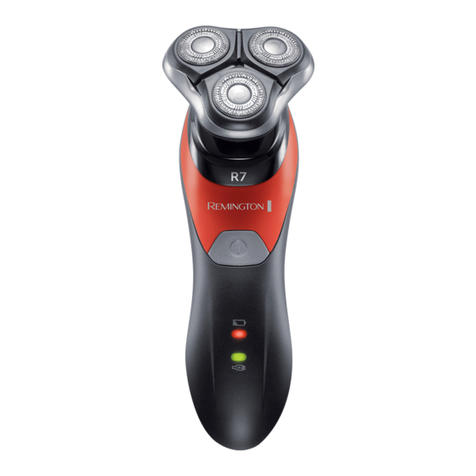 Remington ULTIMATE SERIES ROTARY SHAVER R7 User manual