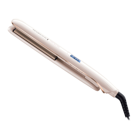Remington PRO-Luxe S9100 User manual