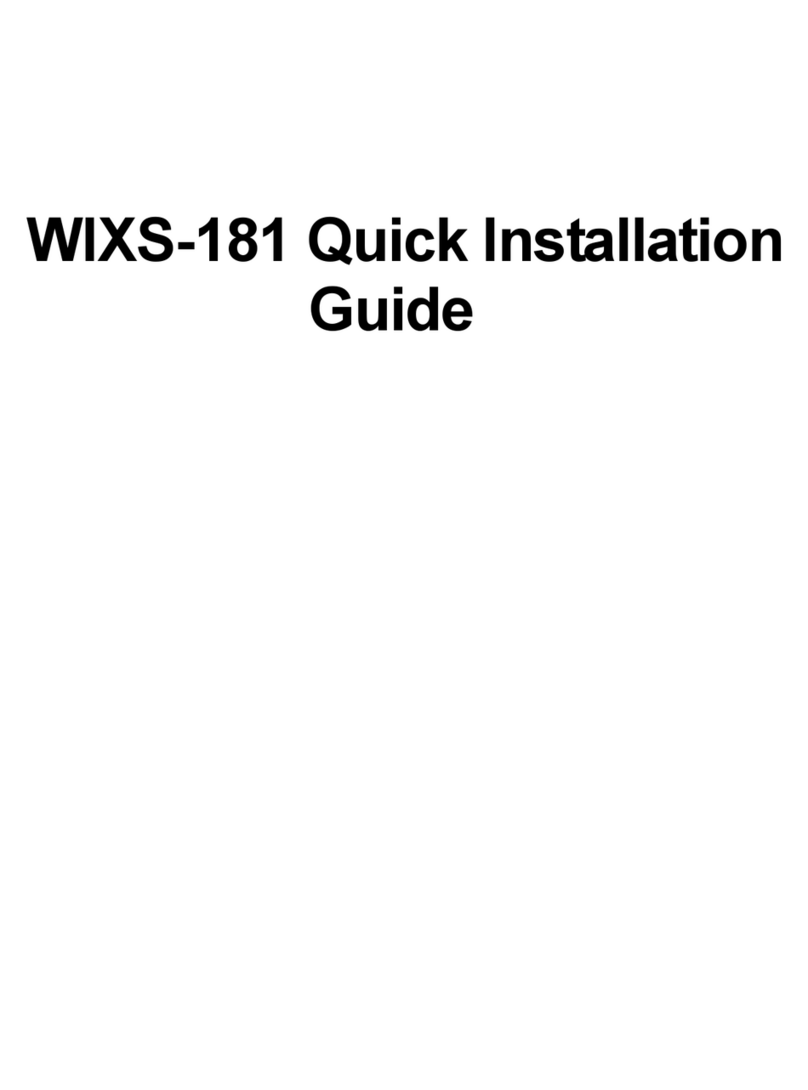 Gemtek WIXS-181 User manual
