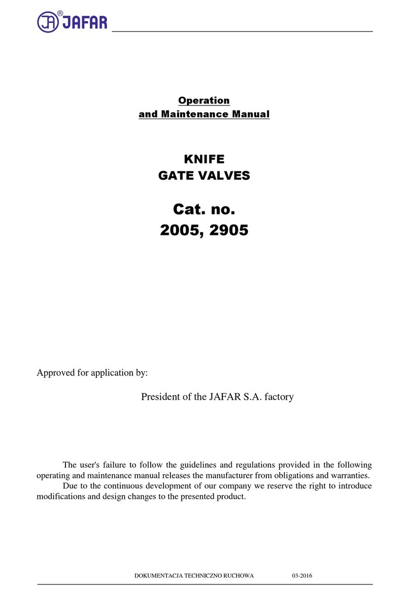 Jafar 2005 Operation and maintenance manual
