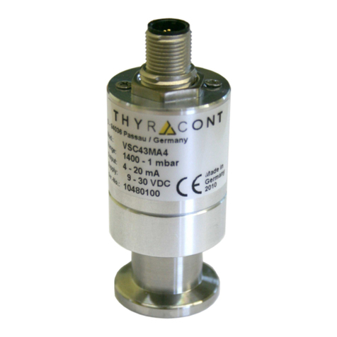 Thyracont VSC43MA4 operating instructions