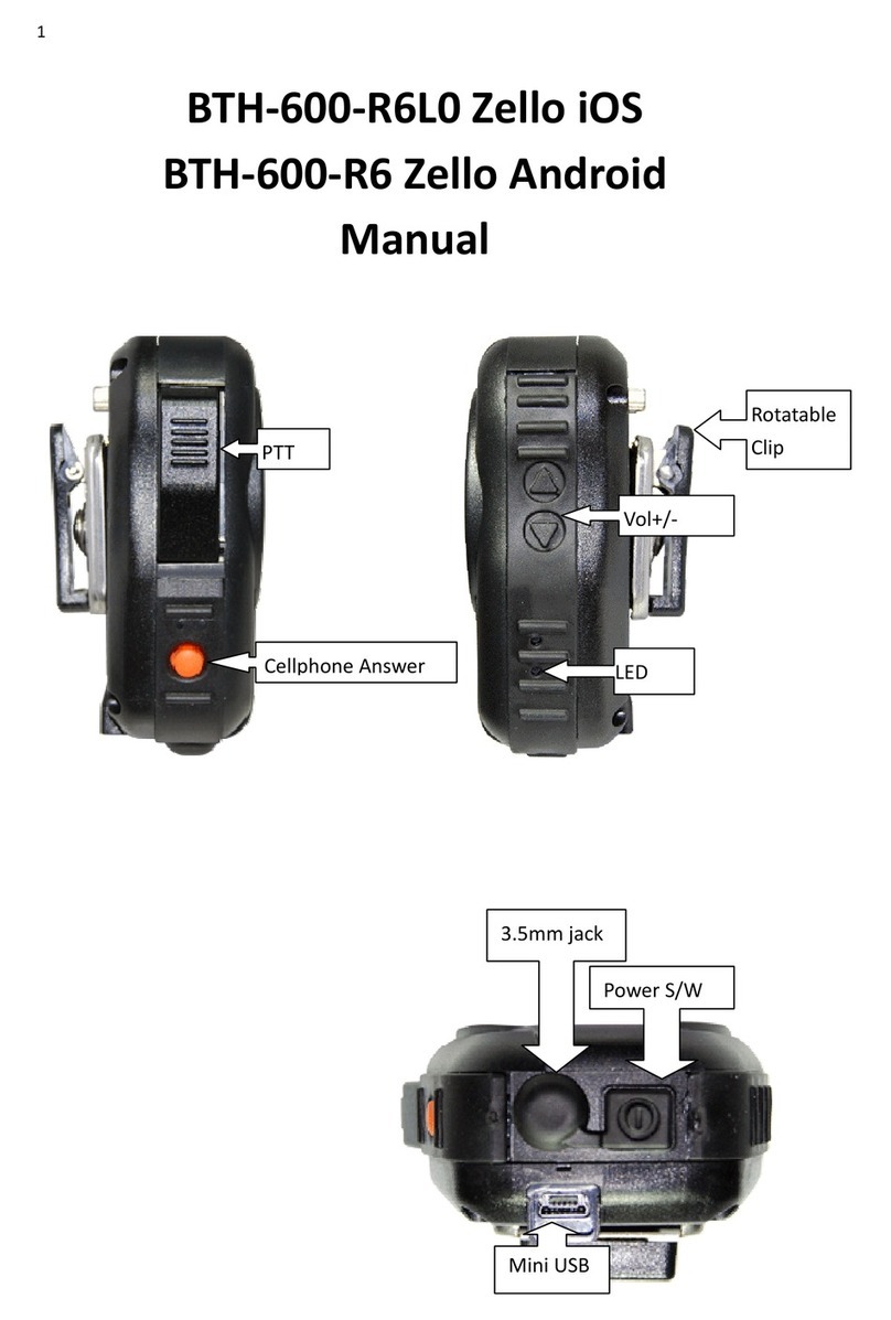 Mobility Sound BTH-600-R6L0 manual