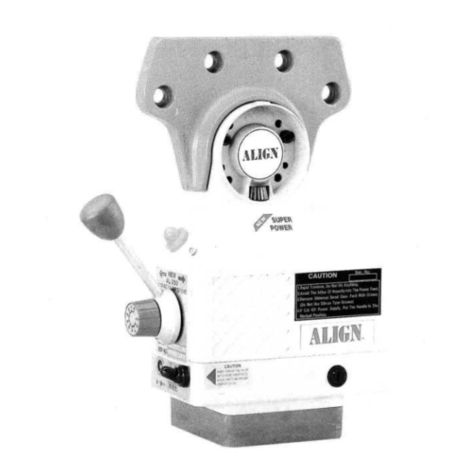Align AL-235 Operator's manual