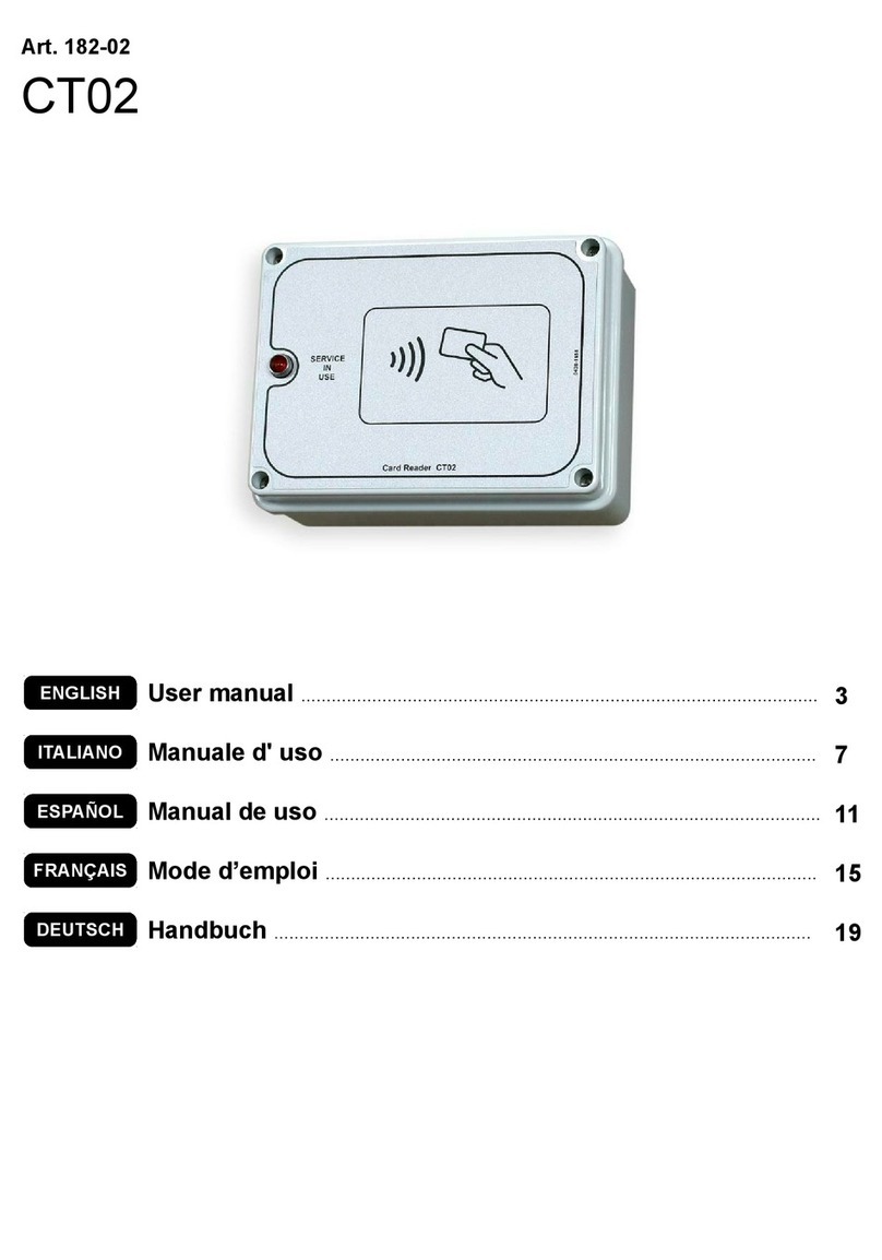 Favero CT02 user manual