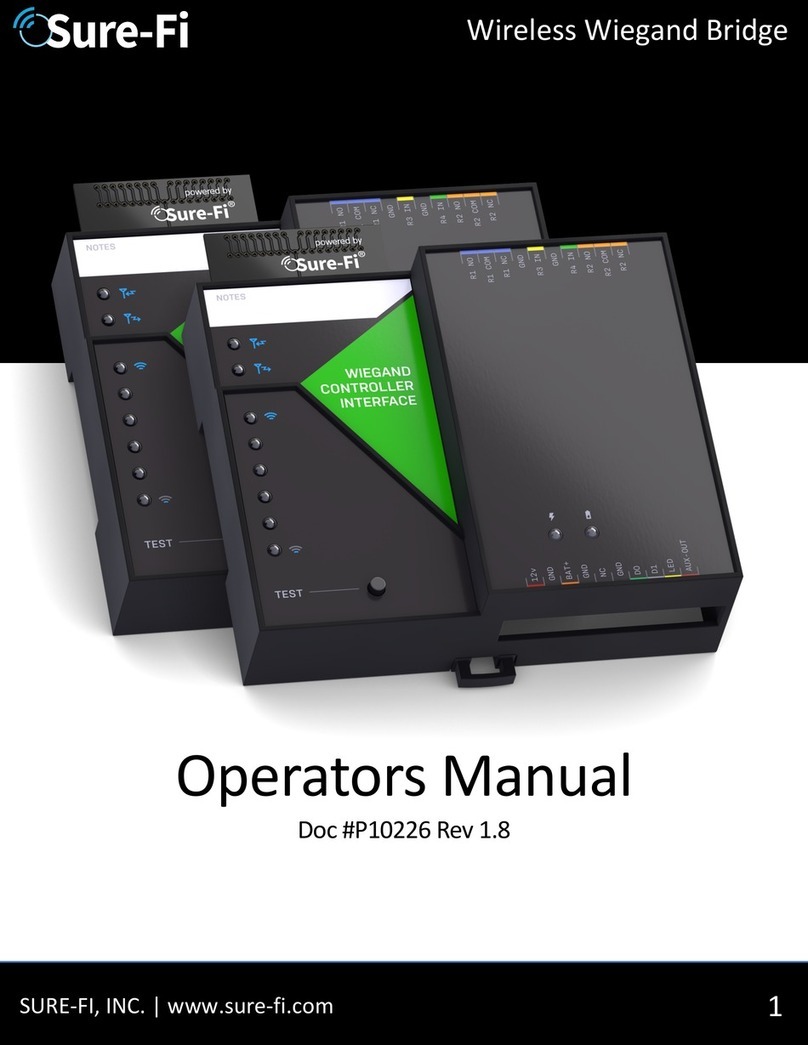 Sure-Fi, Inc. DS004 Operator's manual Sure-Fi, Inc. DS004 Operator's manual