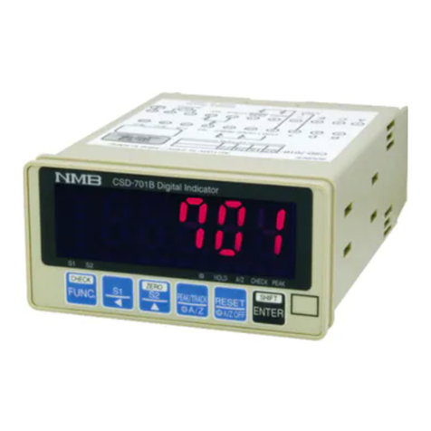 Minebea CSD-701B instruction manual