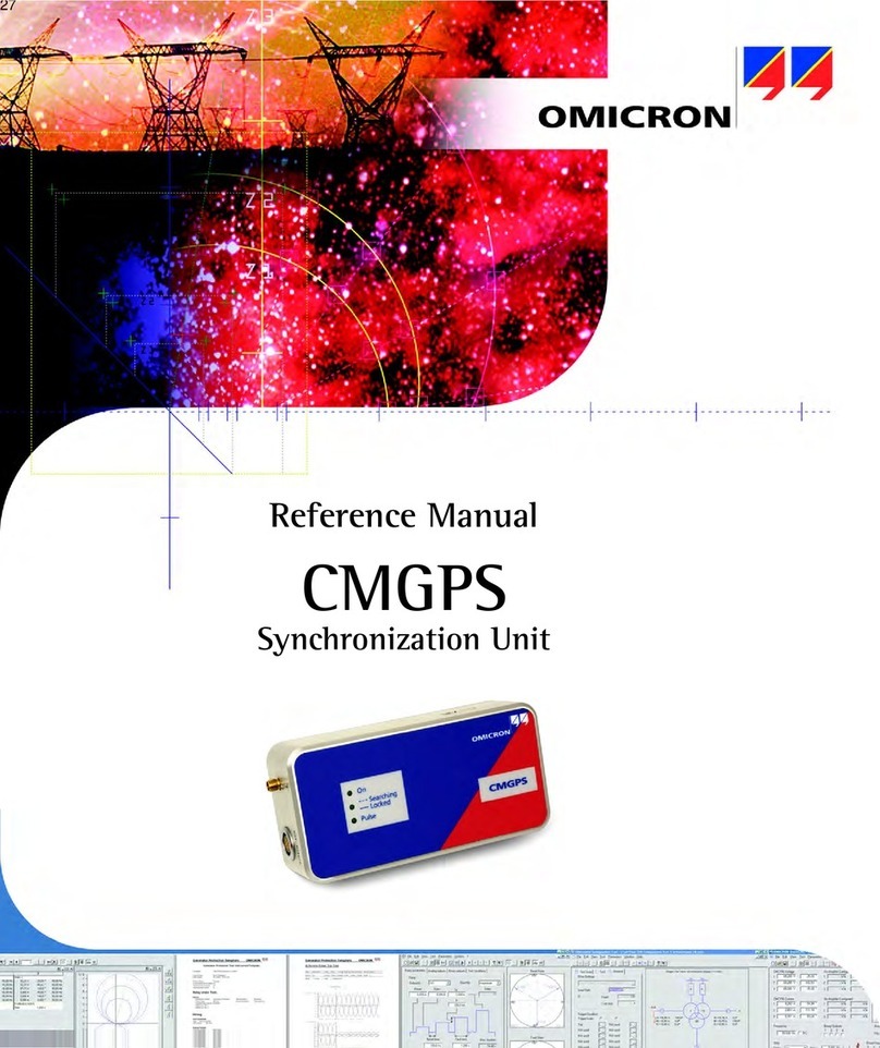 Omicron CMGPS Reference manual