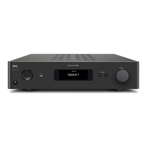 NAD C 658 User manual
