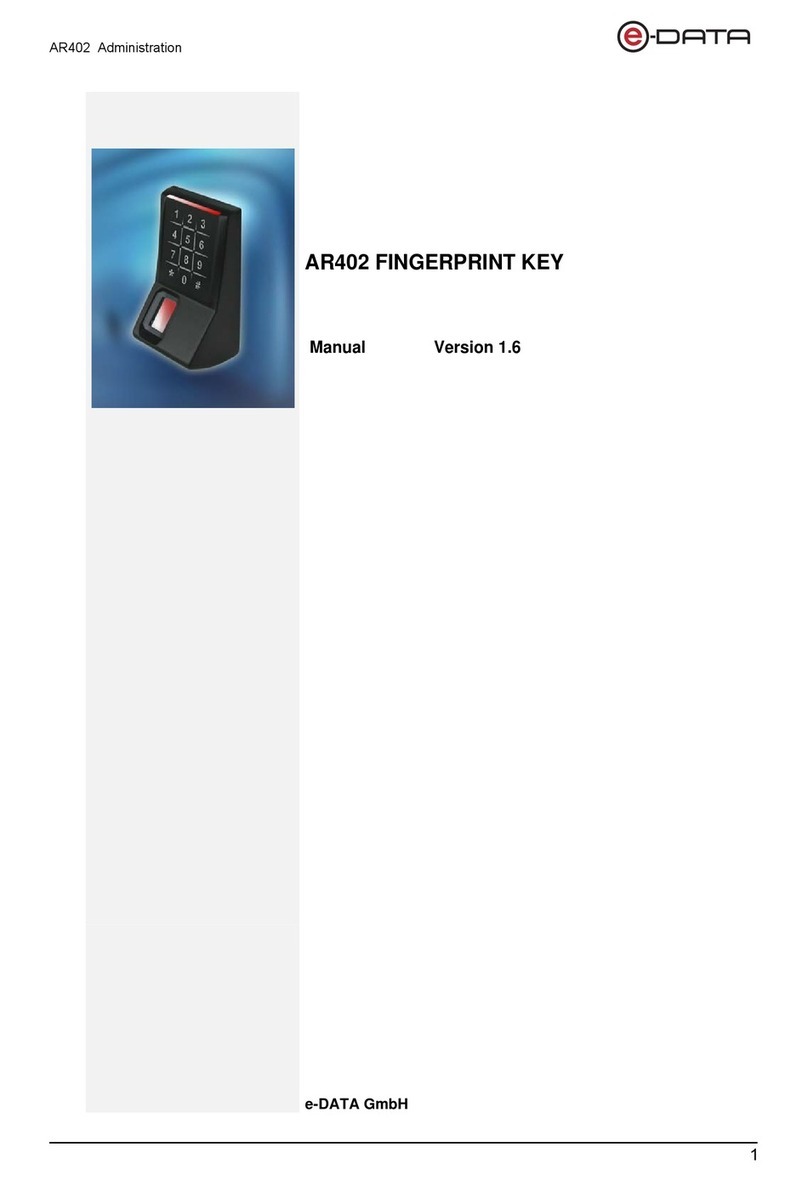 E-data AR402 manual