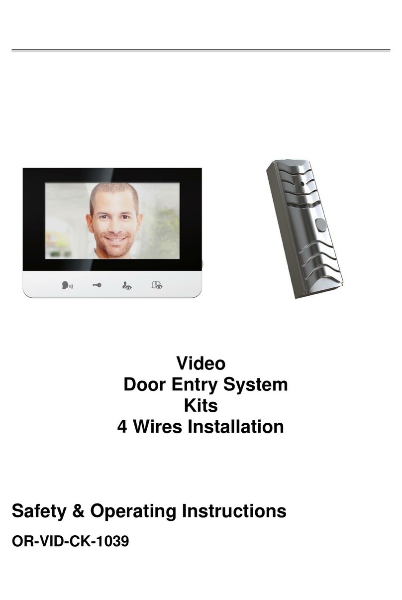 Orno OR-VID-CK-1039 Quick start guide