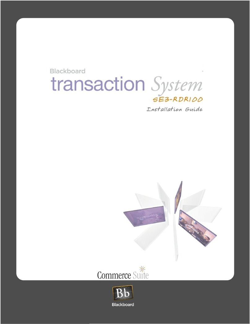 Blackboard SE3-RDR100 User manual