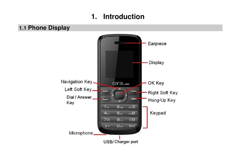 Coral 600 user manual