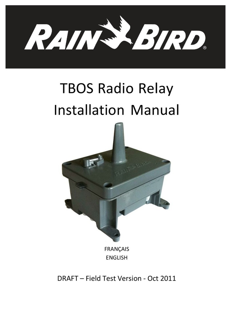 Rain Bird TBOS installation manual