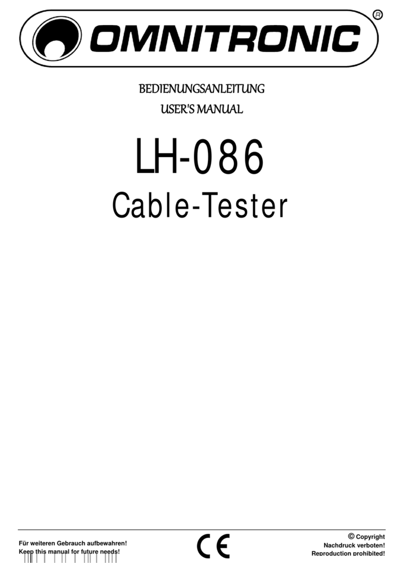 Omnitronic LH-086 user manual