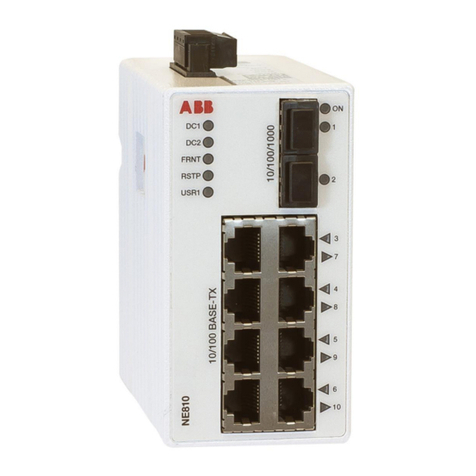 ABB NE810 user manual
