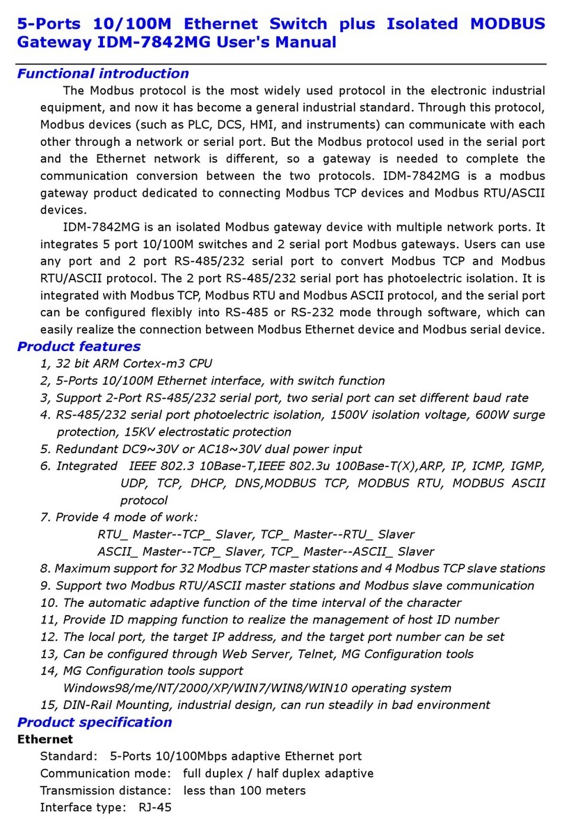 Volison IDM-7842MG user manual