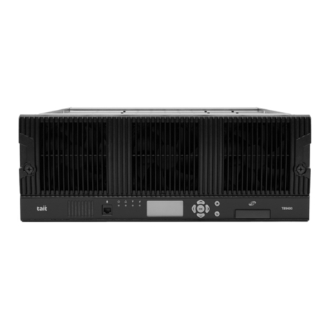 Tait TB9400 Installation and operation manual