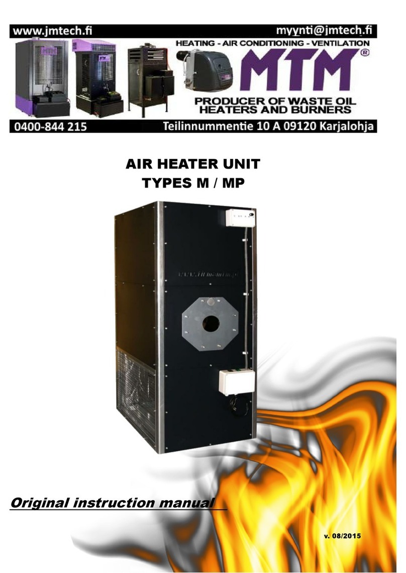 MTM MP25 Original instruction manual
