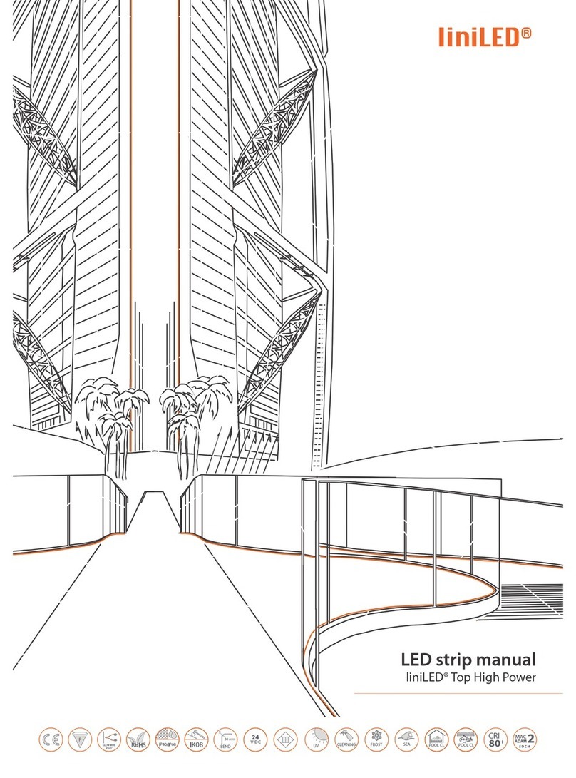 Organic Lighting Systems liniLED Top User manual