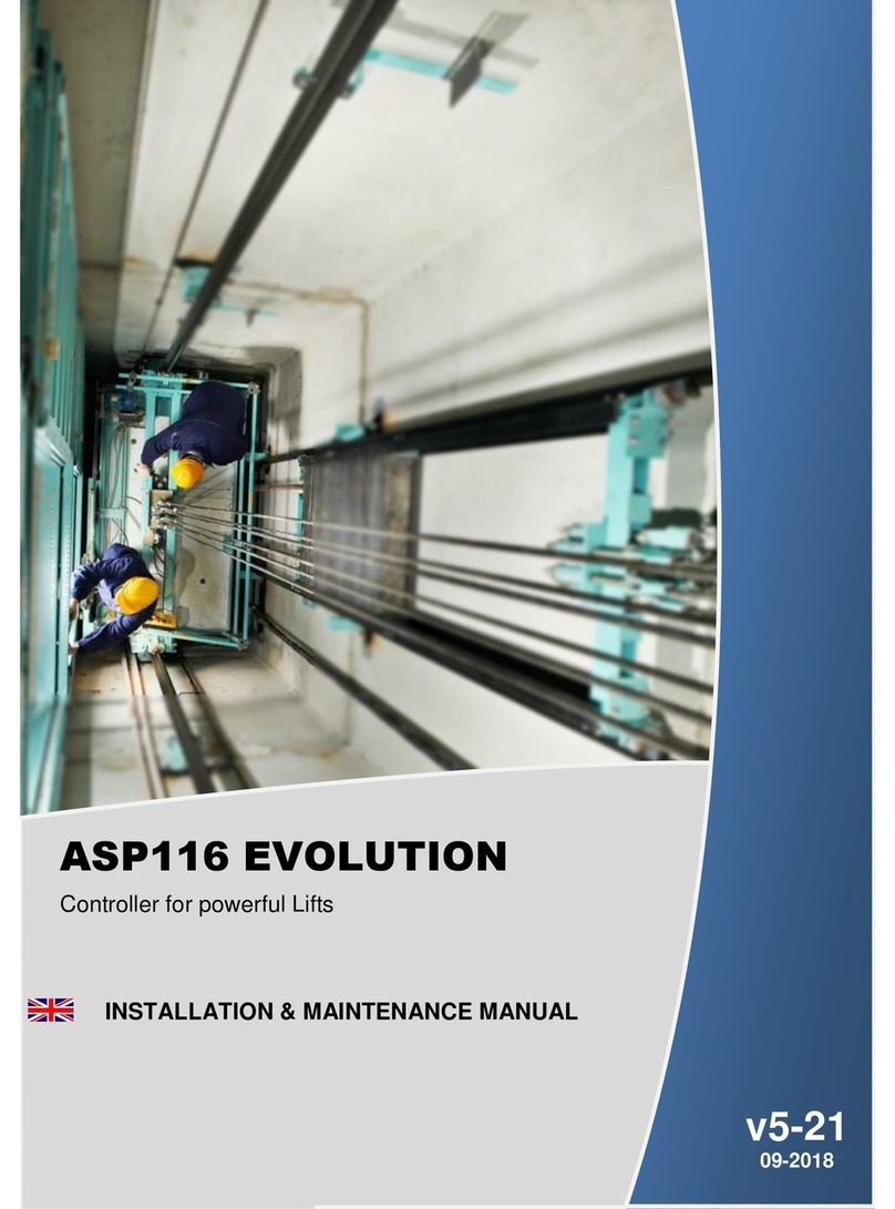 Sprinte ASP 116 evolution Installation & maintenance manual