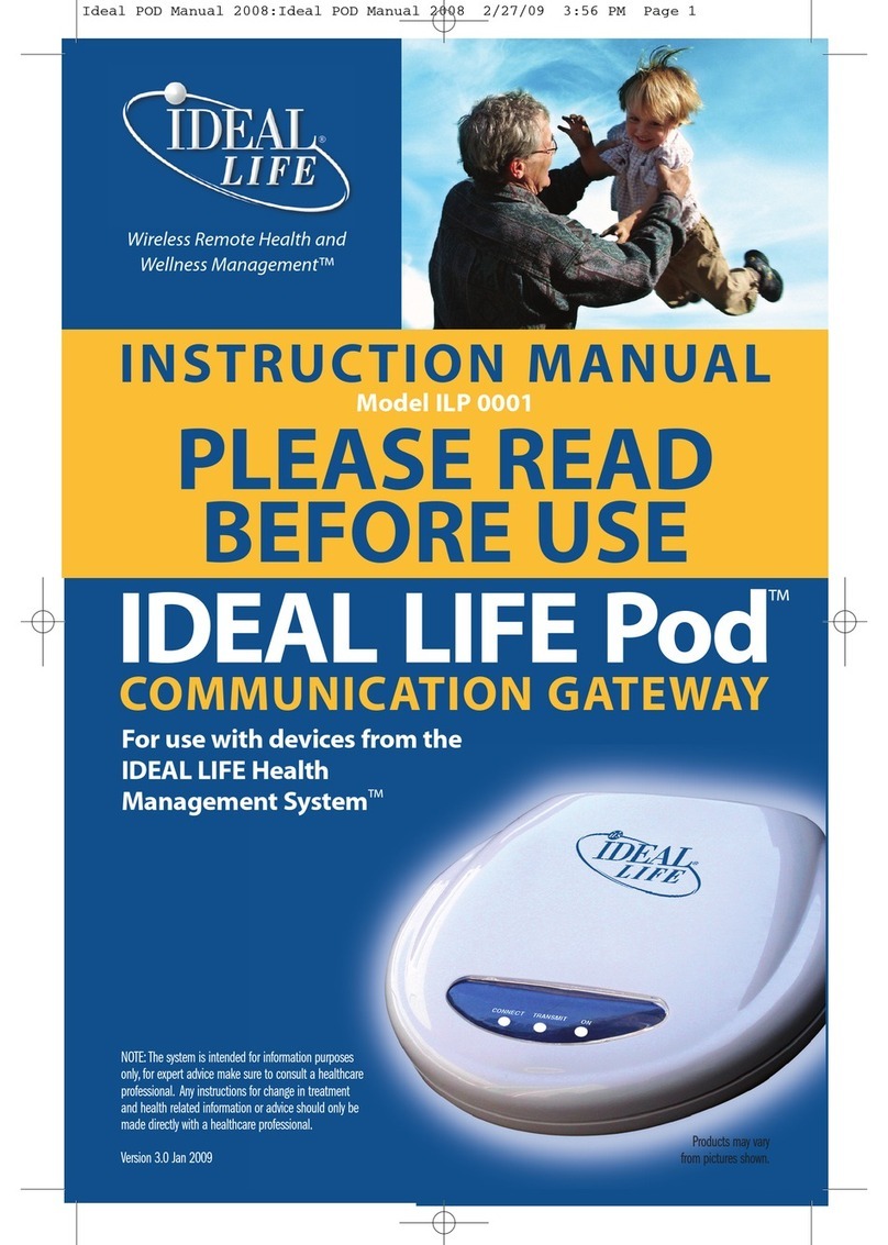 Ideal Life Pod instruction manual