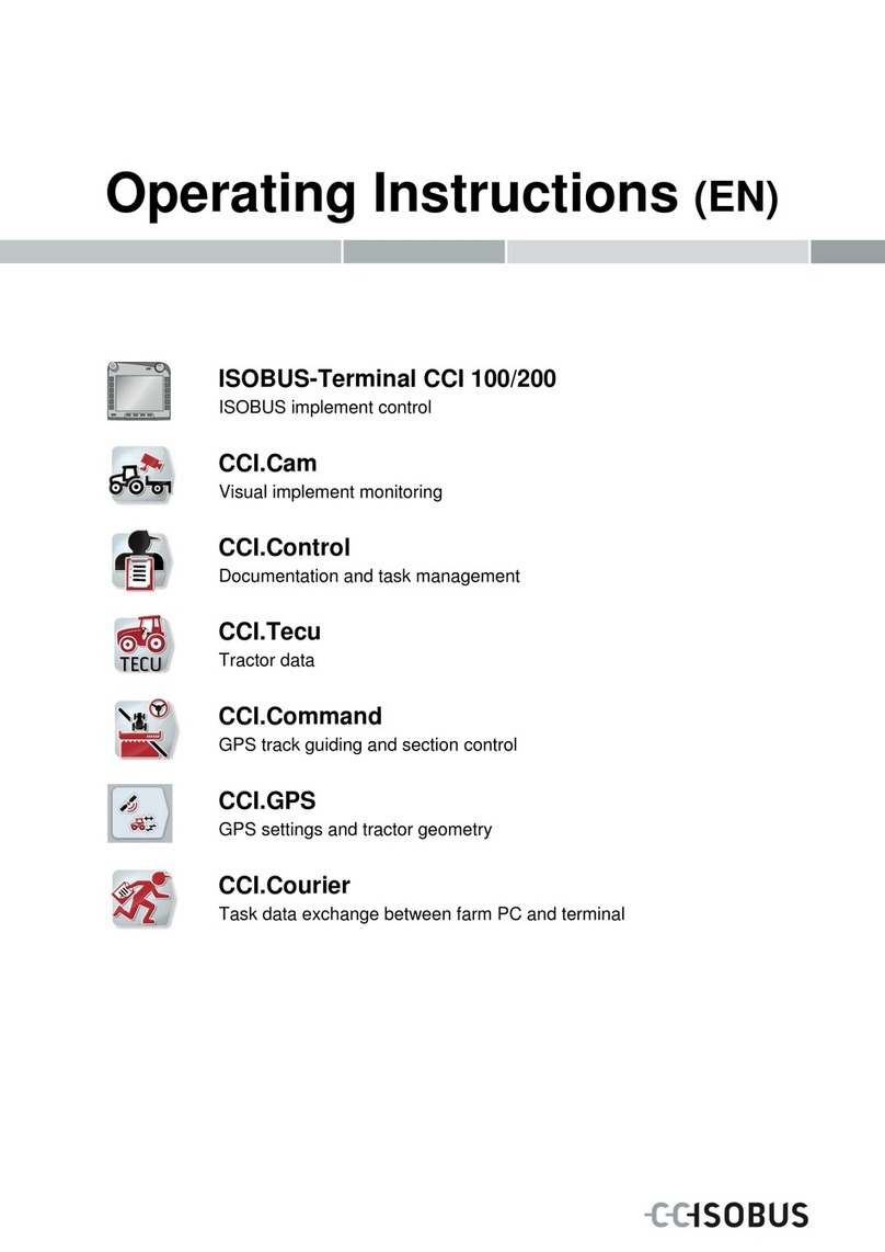 CC-ISOBUS CCI 100 User manual