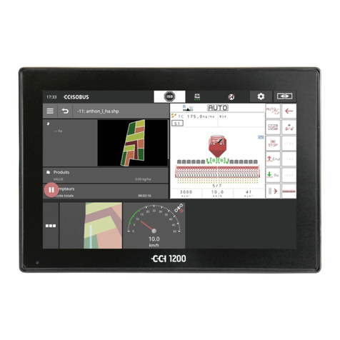 CC-ISOBUS CCI 1200 operating instructions