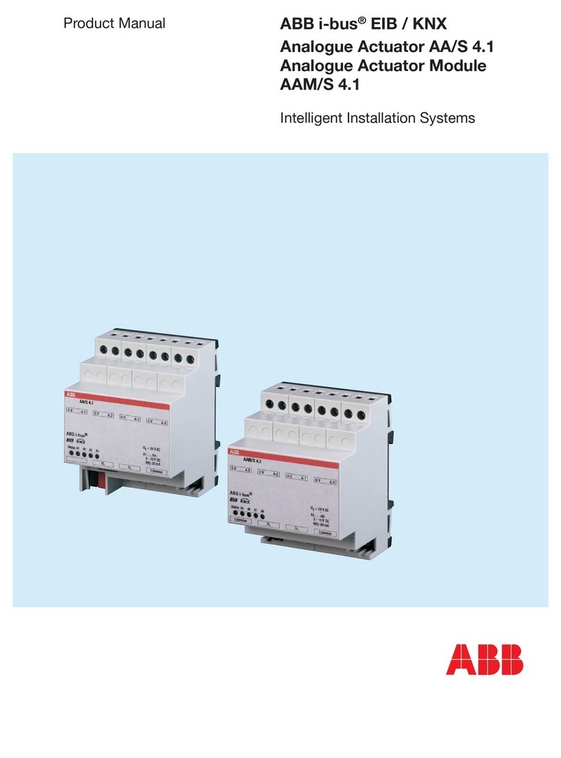 ABB i-bus EIB/KNX AA/S 4.1 product manual