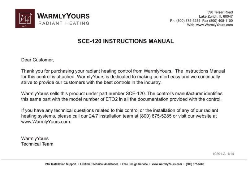 OJ Electronics ETO2 User manual