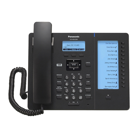 Panasonic KX-HTS Series Setup Reference Guide