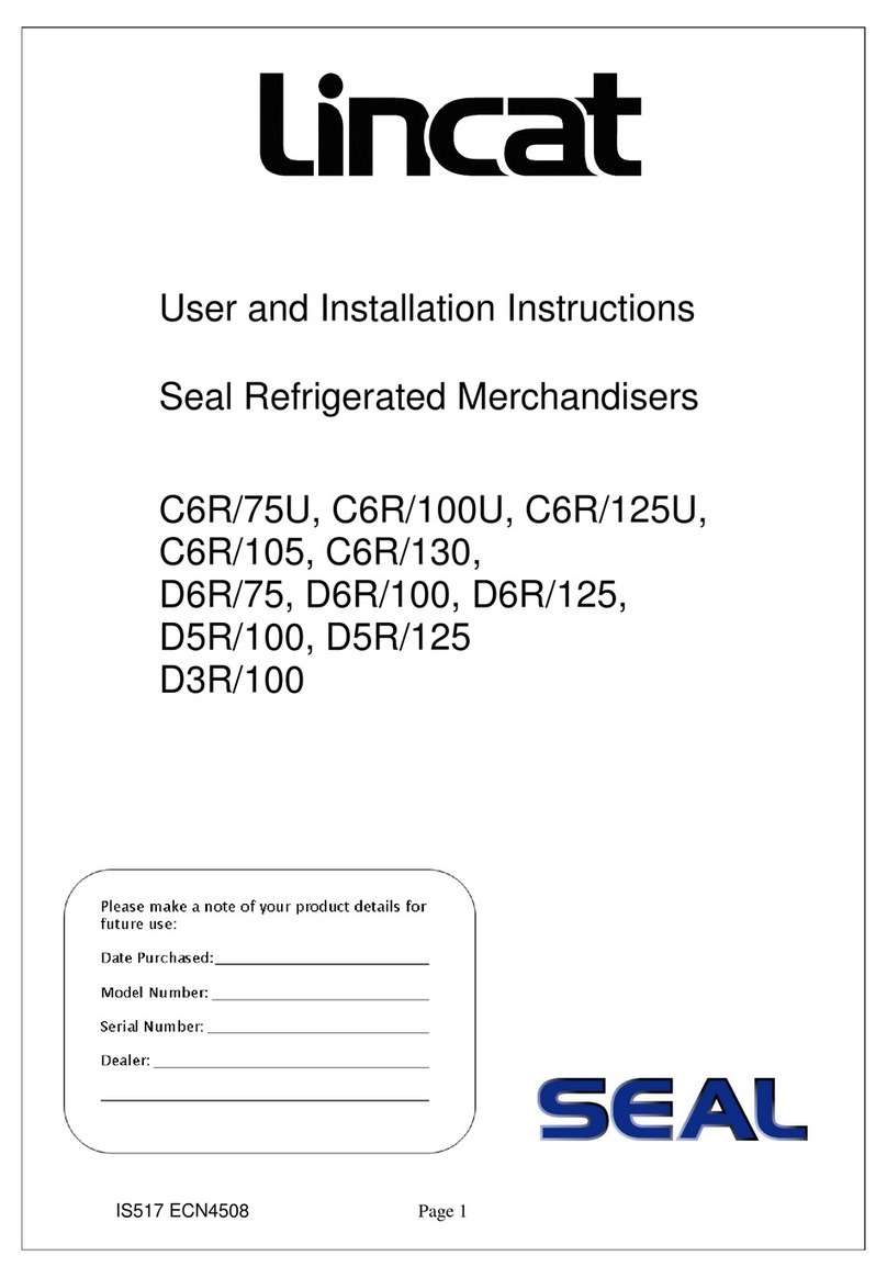 Lincat C6R/75U User and installation instructions