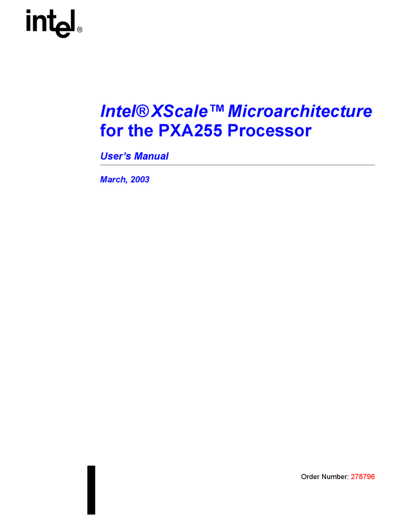 Intel PXA255 user manual
