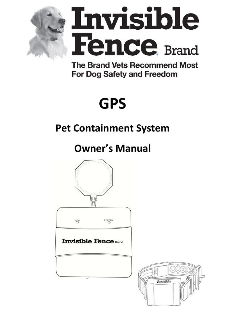 INVISIBLE FENCE GPS User manual INVISIBLE FENCE GPS User manual