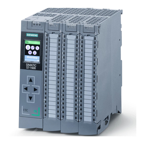 Siemens Simatic S7-1500 User manual