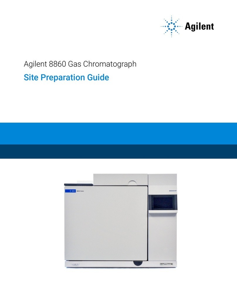 Agilent Technologies 8860 Site preparation guide